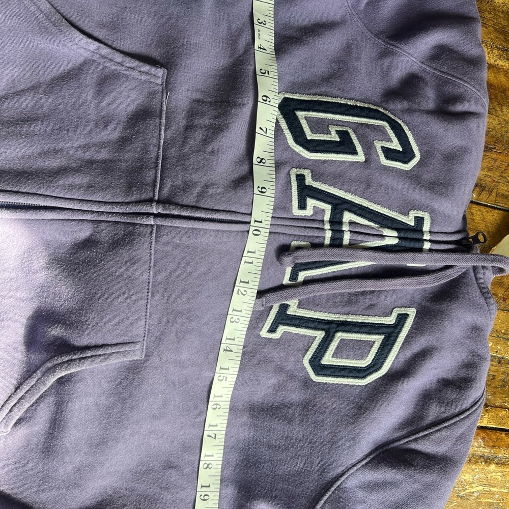 GAP Purple Fleece Sweatshirt - Picture 6 of 7